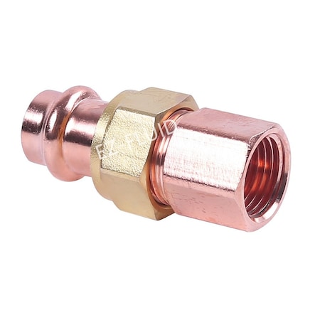 Ez-Fluid 2 P x FPT COPPER PRESS FEMALE UNION EZPU265